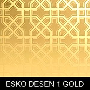 Paslanmaz Gold Desen 1