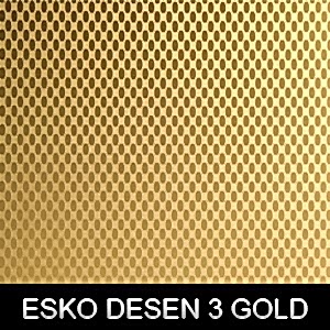 Paslanmaz Gold Desen 3