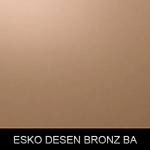 Paslanmaz Bronz Parlak Sac