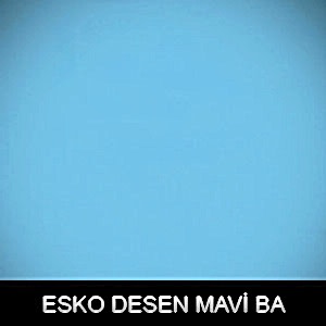 Paslanmaz Mavi Parlak Sac