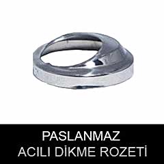 paslanmaz boru açılı dikme rozeti
