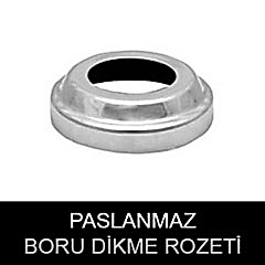 paslanmaz boru dikme rozeti