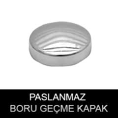 paslanmaz boru geçme kapak