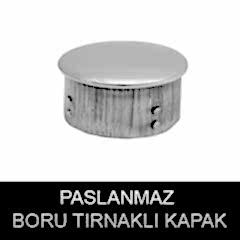 paslanmaz boru tırnaklı kapak