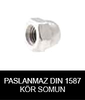 paslanmaz dın 1587 kor somun