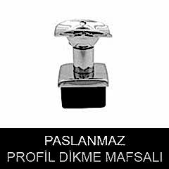 paslanmaz profil dikme mafsalı