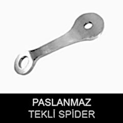 paslanmaz tekli spider