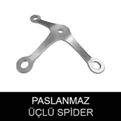 paslanmaz üçlü spider